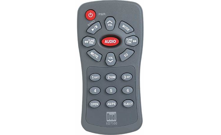 Dual XD7500 CD receiver at Crutchfield