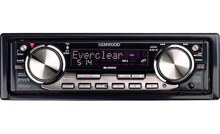 Kenwood EZ-500 CD/MP3/WMA receiver at Crutchfield