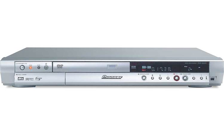 Pioneer DVR-520H-S DVD recorder + 80GB digital video recorder at Crutchfield