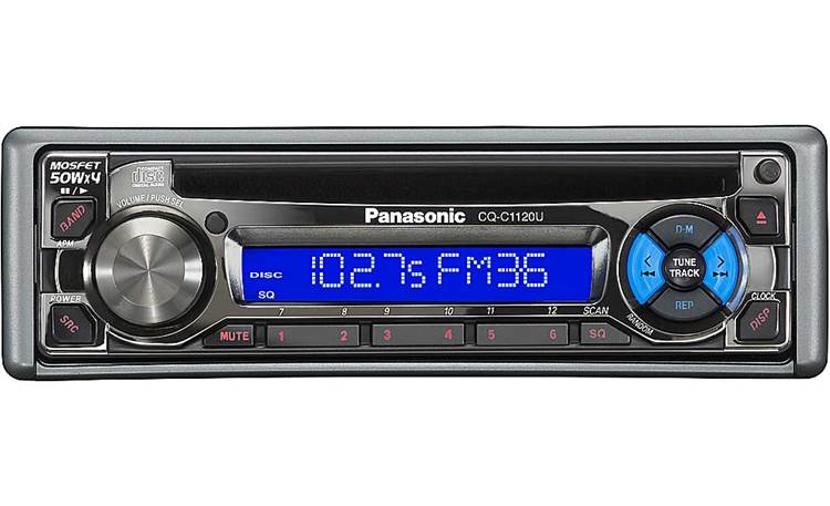 Panasonic CQ-C1120U CD receiver at Crutchfield