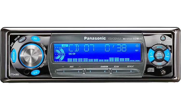 Panasonic MXE CQ-C5210U CD receiver with CD changer controls at