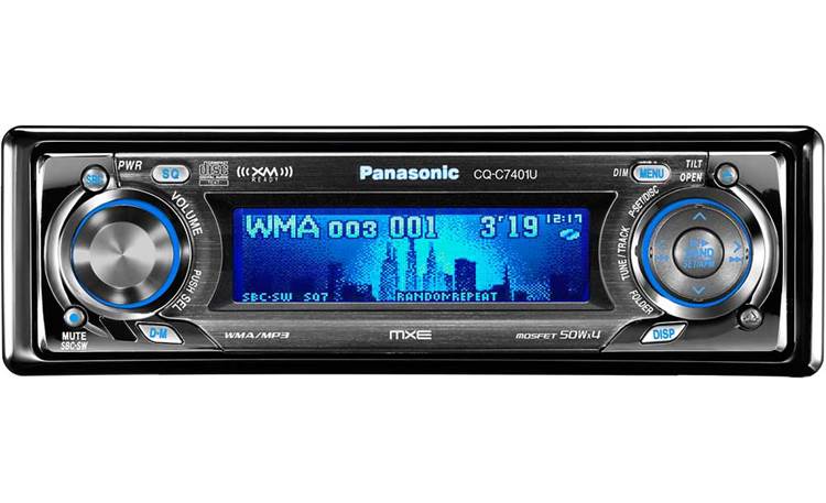 Panasonic MXE CQ-C7401U CD receiver with MP3 / WMA playback at Crutchfield