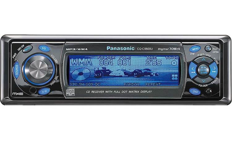 Panasonic MXE CQ-C9800U CD/MP3/WMA receiver with CD changer 