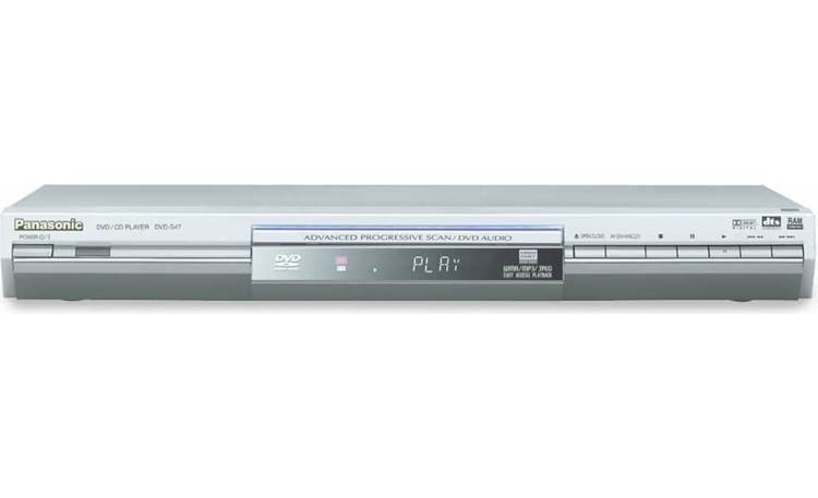 Panasonic DVD-S47S DVD/CD/DVD-Audio player at Crutchfield