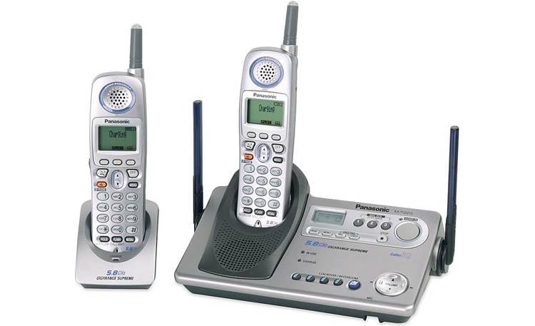 Panasonic KX-TG5212M 5.8 GHz expandable cordless phone system with