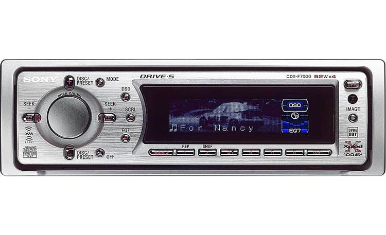 Sony CDX-GT720 CD receiver at Crutchfield