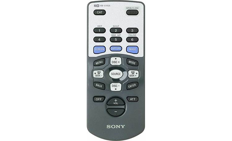 Sony CDX-M9905X CD/MP3 receiver with CD changer controls at
