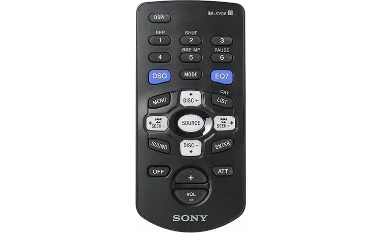 Sony CDX-F7700 Remote