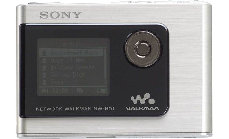 SONY NW-HD1 SONY NETWORK WALKMAN 最終品 Sony NW-HD1 Network Walkman® at Crutchfield