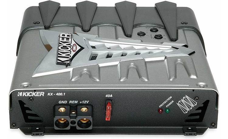 Kicker KX400.1 Mono subwoofer amplifier 200 watts RMS x 1 at