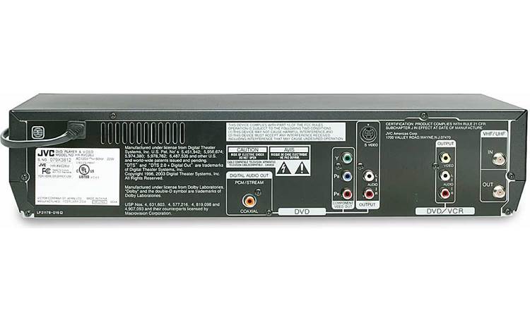 Jvc dual player deals model hr-xbc27u