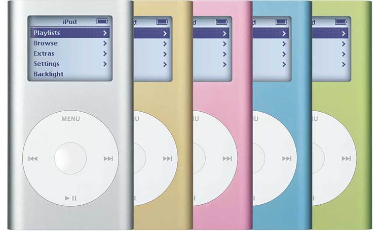 Apple iPod™ mini (Green) Portable MP3 player at Crutchfield