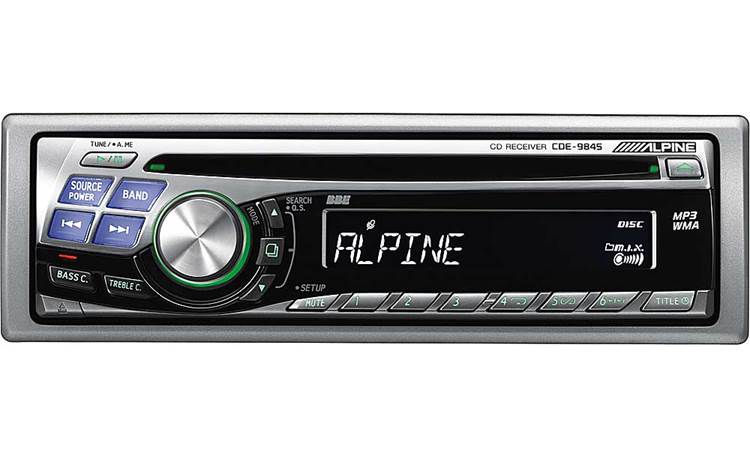 Alpine CDE-9845 Front