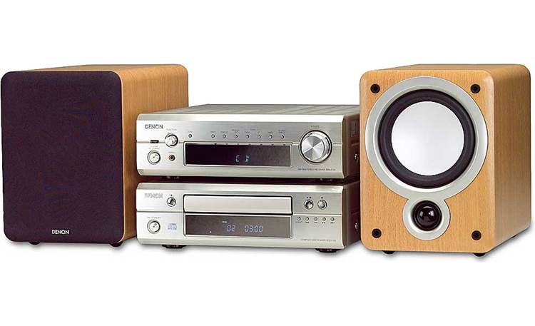 Denon D-F101S CD/AM/FM component micro system at Crutchfield