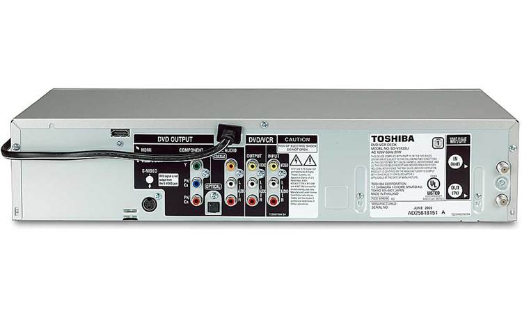 Toshiba SD-V593 Combination DVD/CD player + HiFi VCR with digital