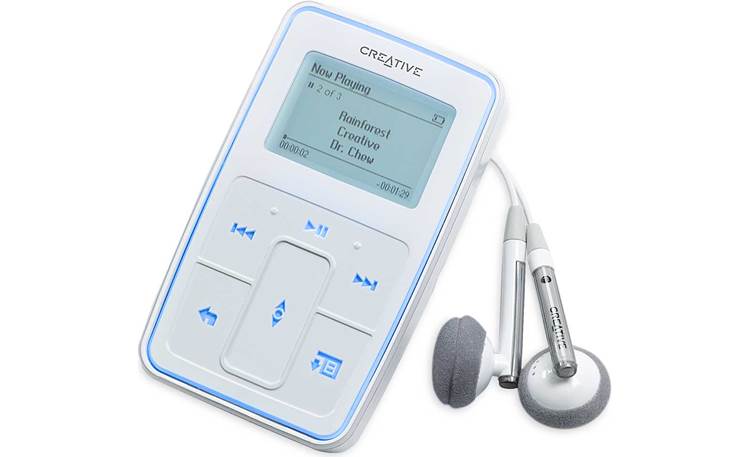 lastig prijs Sluipmoordenaar Creative Zen Micro 6GB (White) Portable MP3/WMA player at Crutchfield