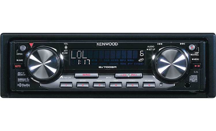 Kenwood EZ-700SR CD receiver with built-in SIRIUS tuner and MP3