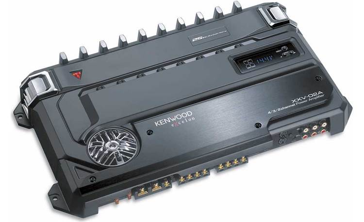 Kenwood 25th Anniversary XXV-02A 88W x 4 car amplifier at Crutchfield