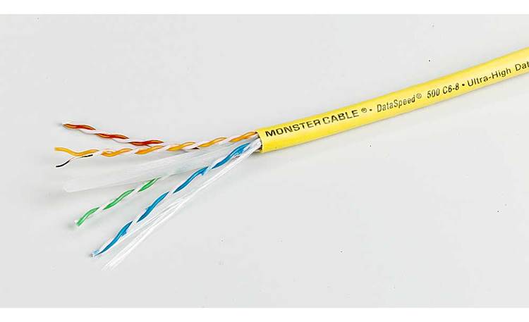 Monster DS-500 (Sold per foot) Bulk CAT-6 cable for Ethernet connections at  Crutchfield