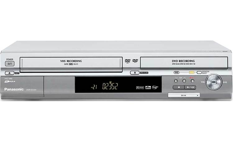 Trots aluminium Immuniseren Panasonic DMR-ES40VS Combination DVD recorder/HiFi VCR at Crutchfield