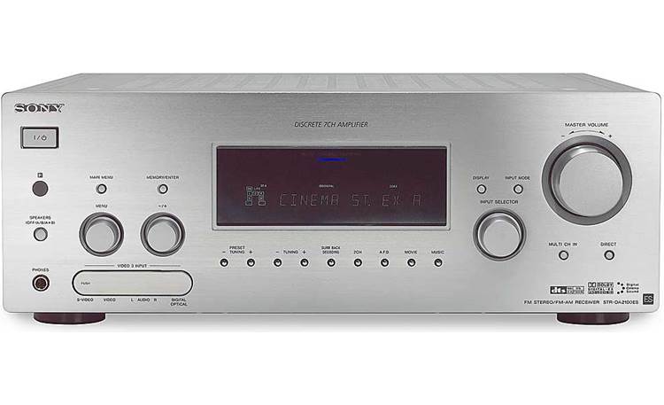 Amplificador de Audio Sony - 7.1 Canales - HDMI - USB - RCA - S-Video -  Radio Am/Fm - STR-DH730