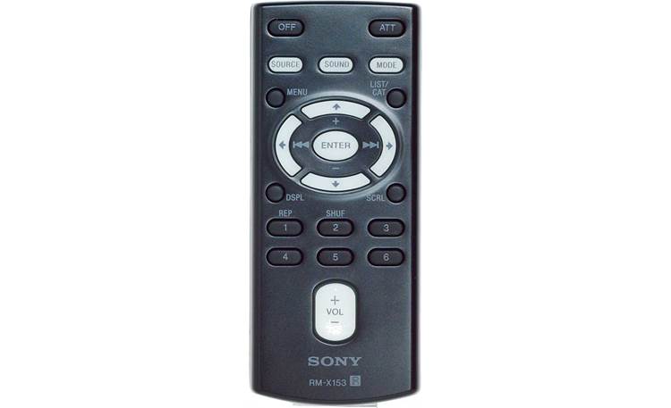 Sony CDX-F5710 CD receiver with MP3 / ATRAC3plus playback at