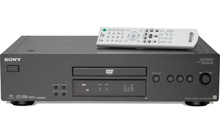 Sony DVP-NS3100ES DVD/CD/SACD digital video and upconversion, warranty at Crutchfield