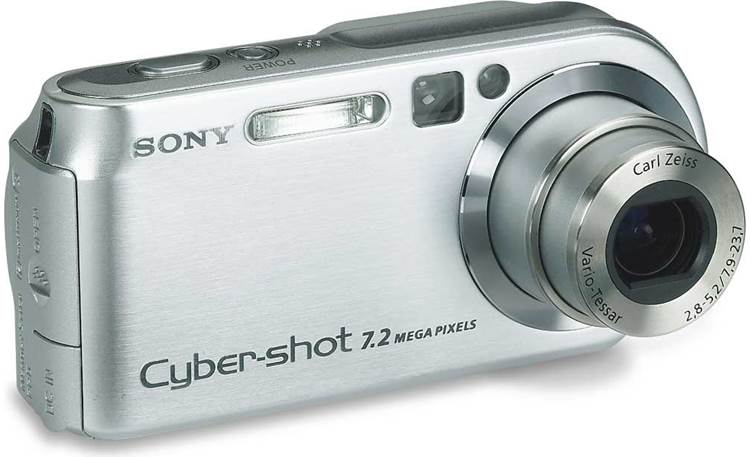 Sony DSC-P200 7.2-megapixel digital camera at Crutchfield