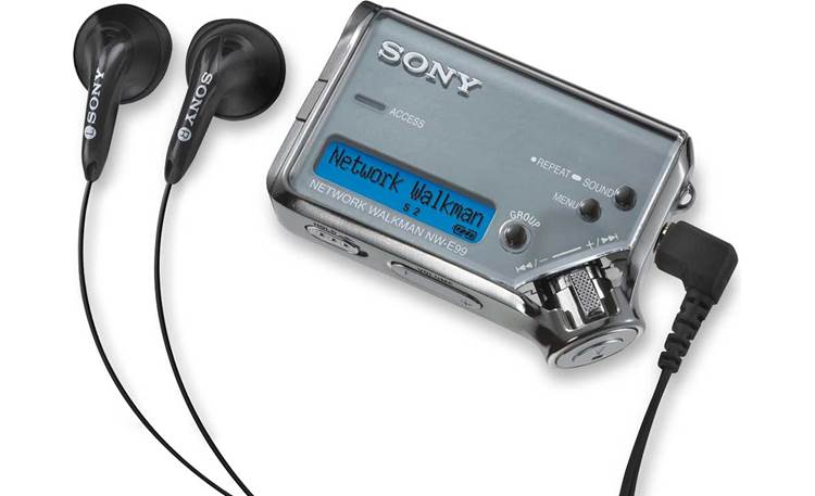 Sony Network Walkman™ NW-E99 1GB portable MP3/ATRAC3™ player at Crutchfield