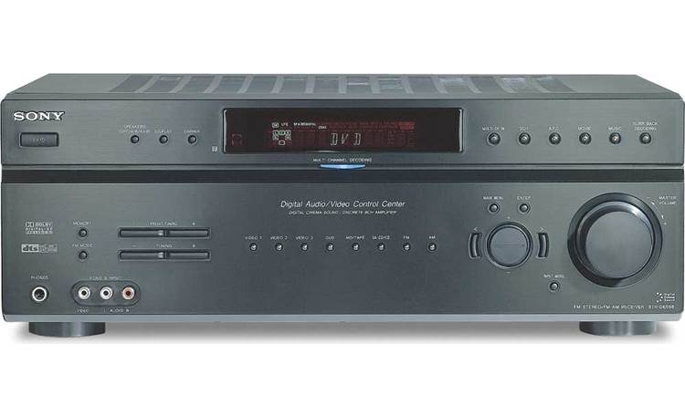 Sony STR-DE598 6.1 Channel Surround Sound AM/FM Audio/Video Receiver Discontinued by Manufacturer 