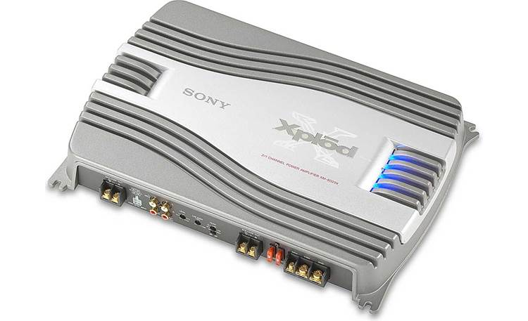 Sony XM-SD22X 2-channel car amplifier 200 watts RMS x 2 at Crutchfield