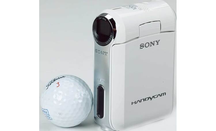 Sony DCR-PC55 (White) Mini DV digital camcorder at Crutchfield