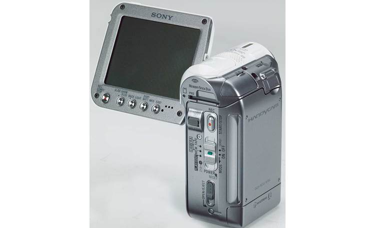 Sony DCR-PC55 (White) Mini DV digital camcorder at Crutchfield