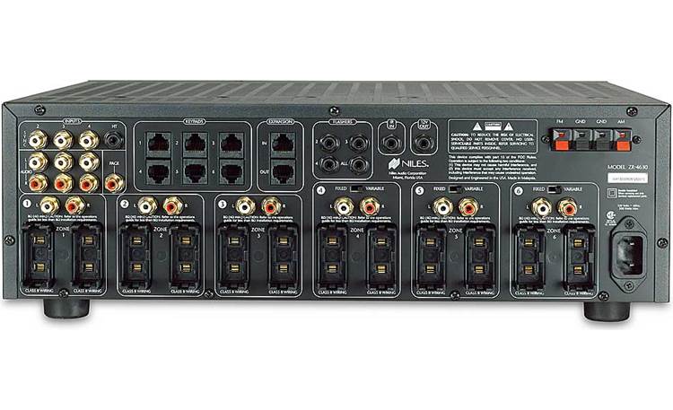 Niles ZR-4630 4-source, 6-room audio receiver at Crutchfield