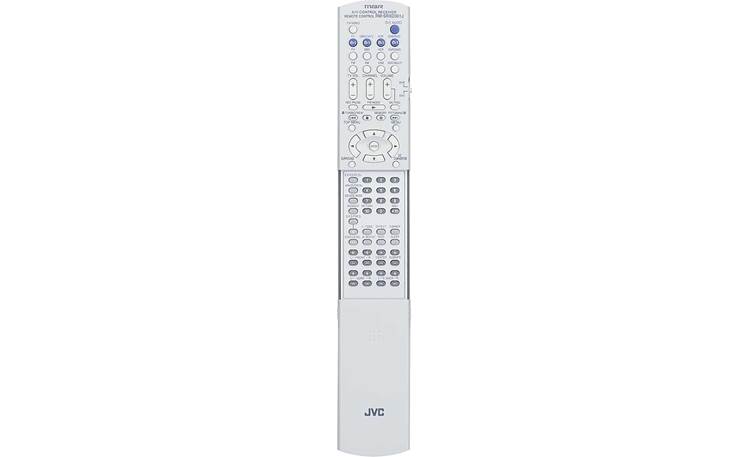 JVC RX-D302B Remote (open)