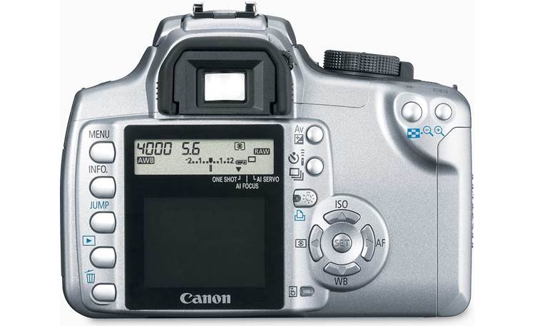 Canon EOS Digital Rebel XT Kit Back (silver)