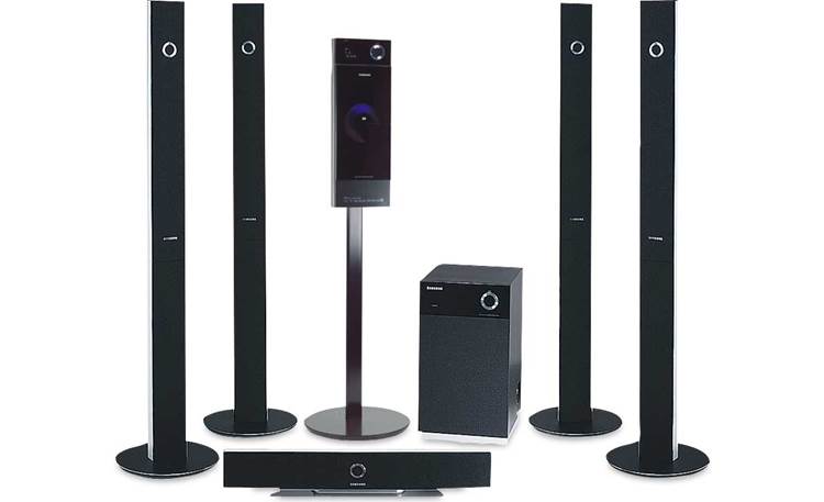 Samsung HT-P1200 DVD home theater system with digital output and upconversion at Crutchfield