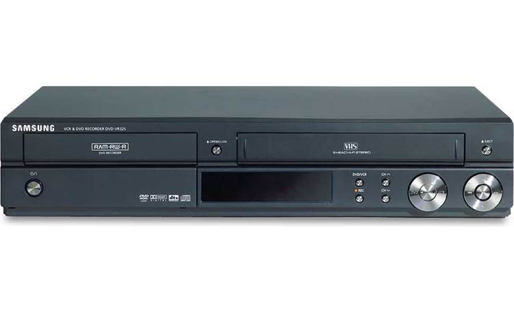 Ananiver Gorgelen Trouw Samsung DVD-VR325 Combination DVD recorder + HiFi VCR with digital video  output and upconversion at Crutchfield