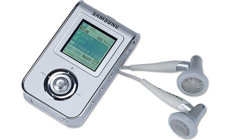 Inloggegevens Uitvoeren Smelten Samsung YP-T7Z 1GB portable MP3 player/photo viewer at Crutchfield