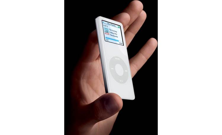 Apple iPod nano 2GB (White) Portable MP3 player/photo viewer at Crutchfield