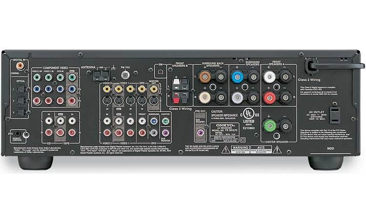 Onkyo TX-SR573 (Black) 7-channel home theater receiver at