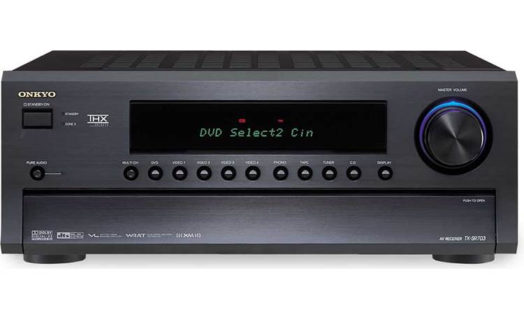Onkyo TX-SR703 (Black) 7-channel home theater receiver at Crutchfield