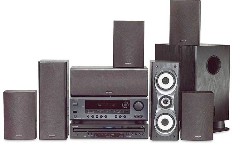 Sta op Troosteloos voor de hand liggend Onkyo HT-S787C 7.1-channel component DVD home theater system at Crutchfield