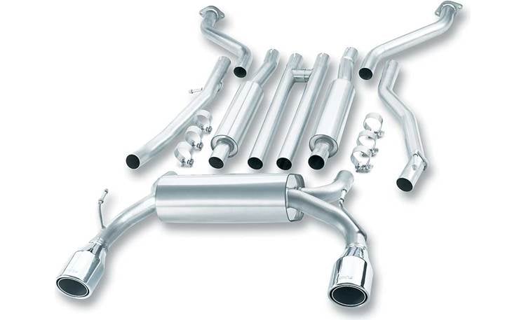 Borla Cat-Back Exhaust System - S-Type | 2003-2007 Infiniti G35 Coupe 3.5L (140057)