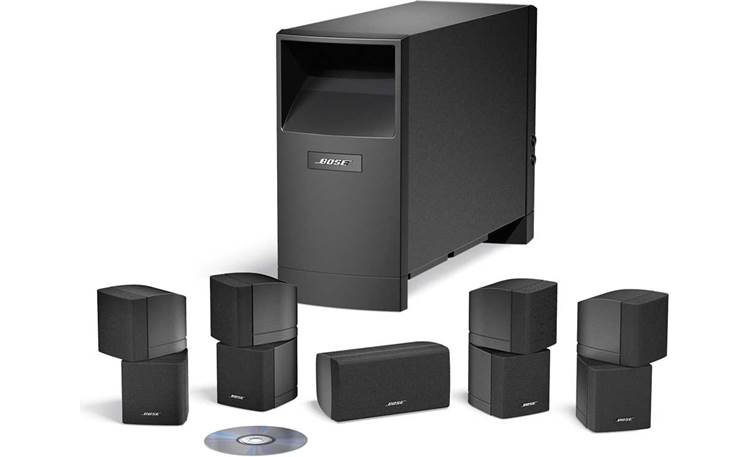 paus Afwijking nauwkeurig Bose® Acoustimass® 10 Series IV home entertainment speaker system (Black)  at Crutchfield