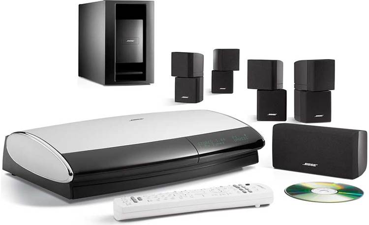 Bose Lifestyle 38 Series Iii With Black Speakers Dvd Home Theater System With Umusic At Crutchfield