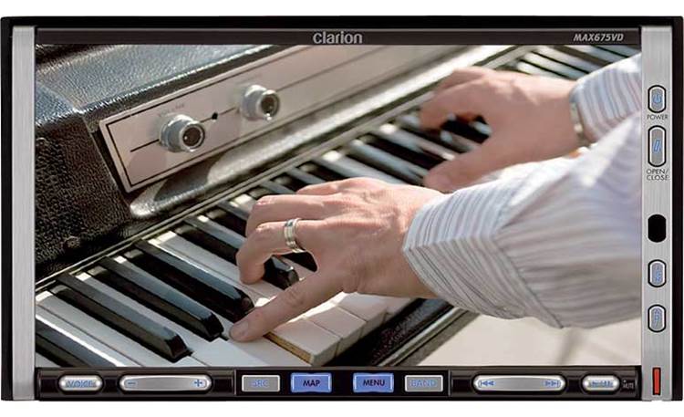 Clarion MAX675VD DVD receiver with 7