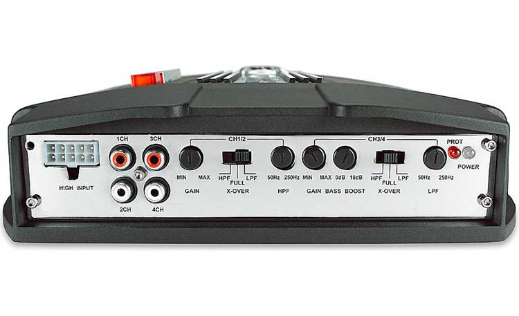 Visonik V418XT 4-channel car amplifier 125 watts RMS x 4 at