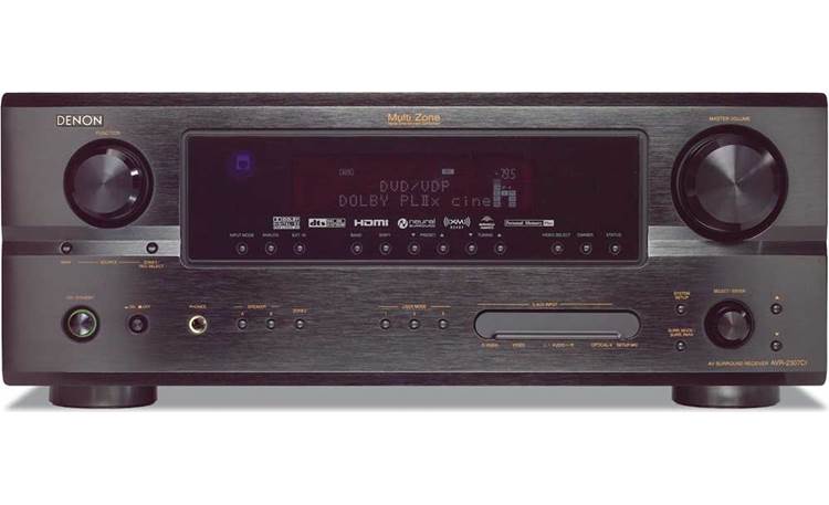 Denon AVR-2307CI Home theater receiver with HDMI digital video switching Crutchfield