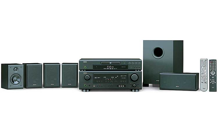 Denon DHT-487DV XM Ready home theater system with DVD at Crutchfield